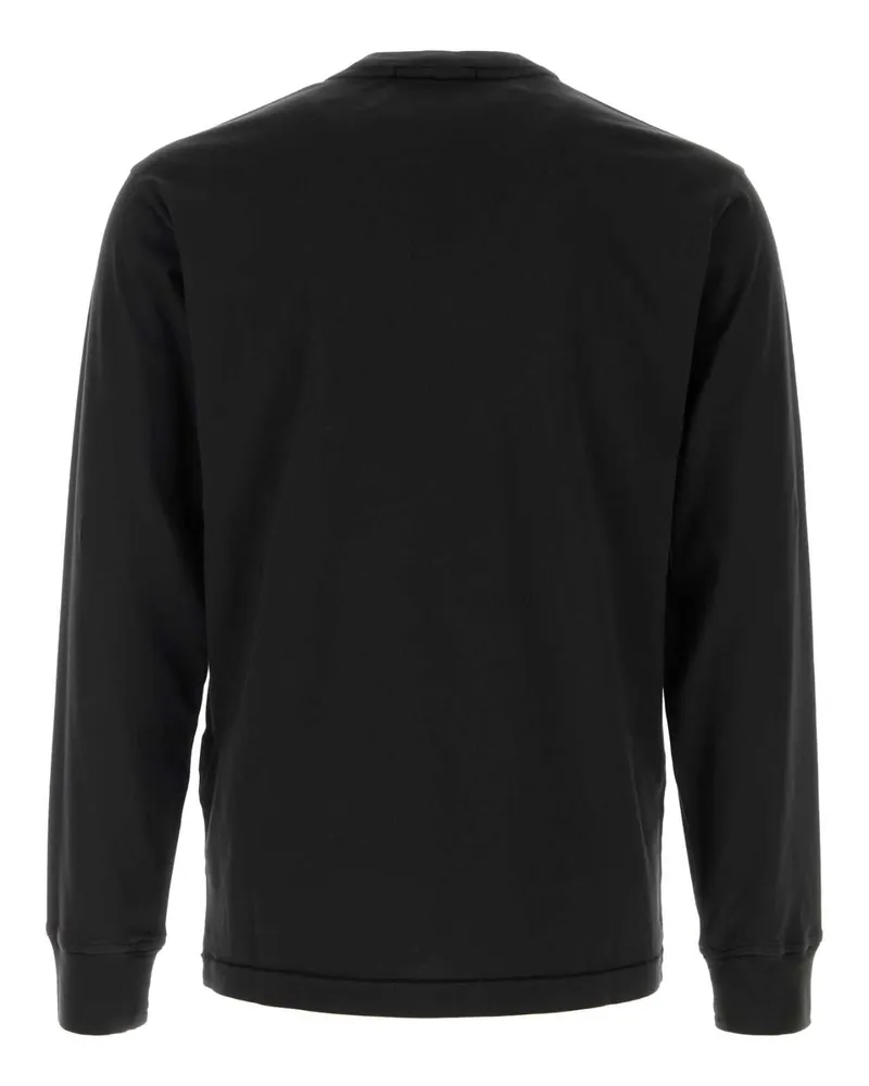 Stone Island Black Exterior: Cotton T-Shirt T-shirts And Polos Black