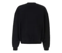 Black Exterior: Cotton Felpe Sweater