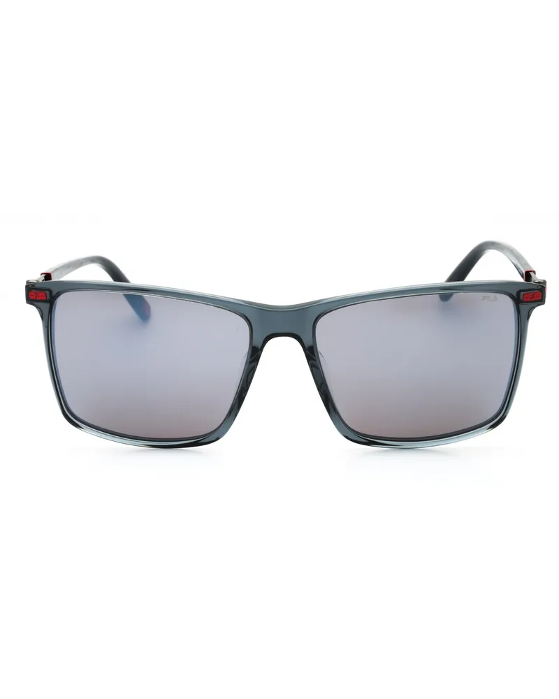 Fila Men's Sfi447 Sunglasses Brown Grey