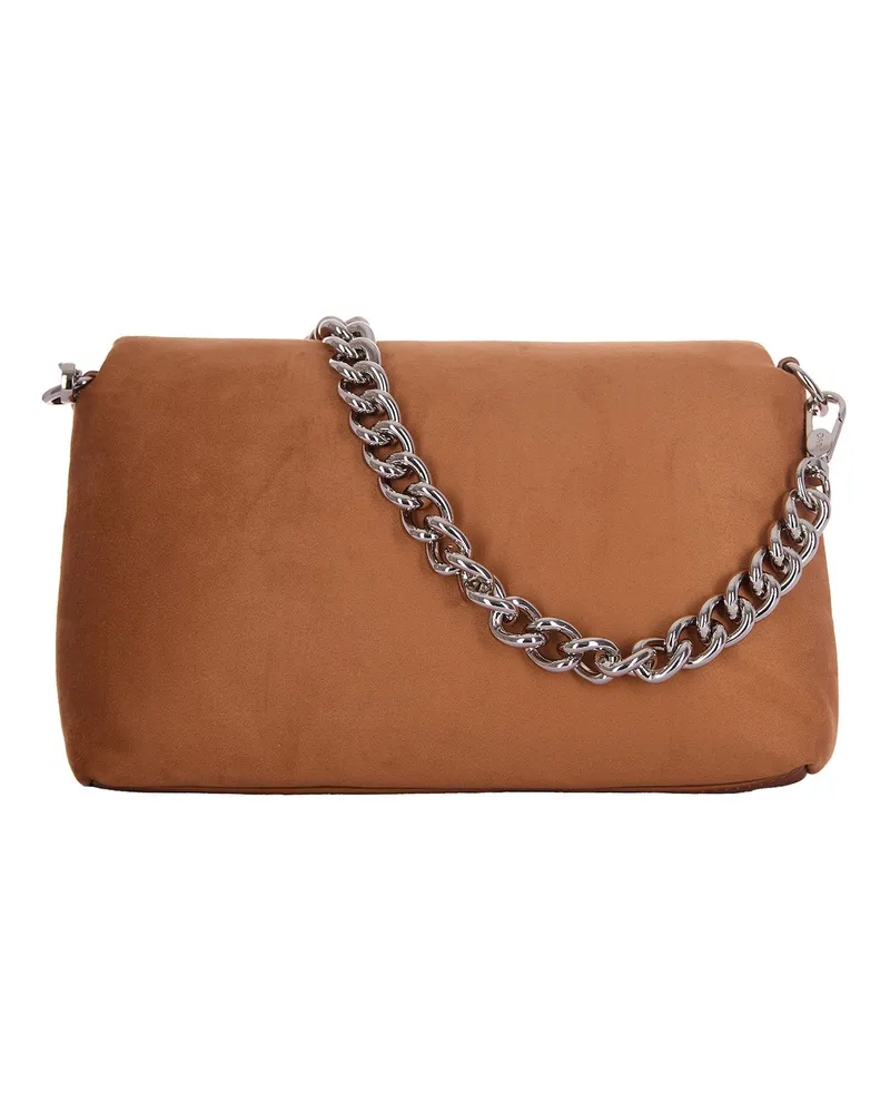Liu Jo Women's Crossbody Bag Sequoia Polyester Shoulder Brown