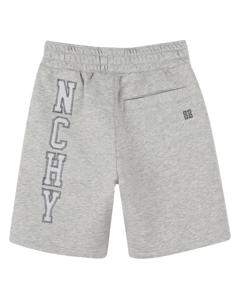 Givenchy Cotton Blend Shorts — Gray Gray