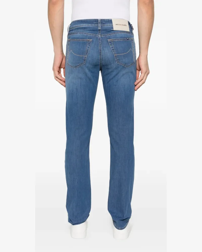Jacob Cohën Men's Five-Pocket Jeans Ss26 M Blue