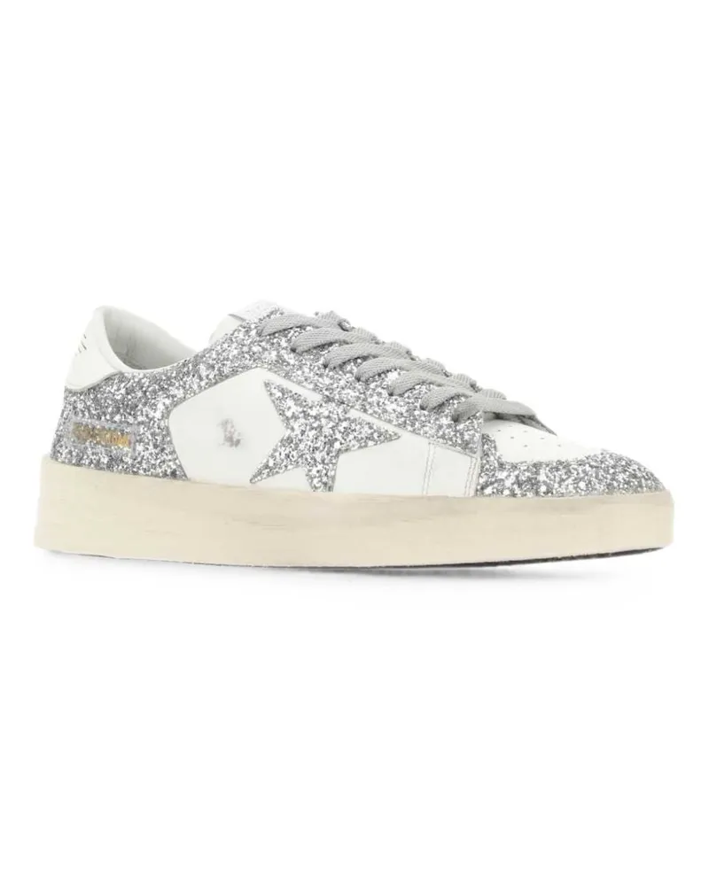 Golden Goose Stardan Sneaker — Silver Silver