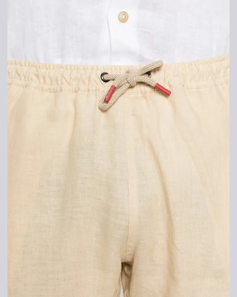 Kiton Men's Short Ss26 M Beige
