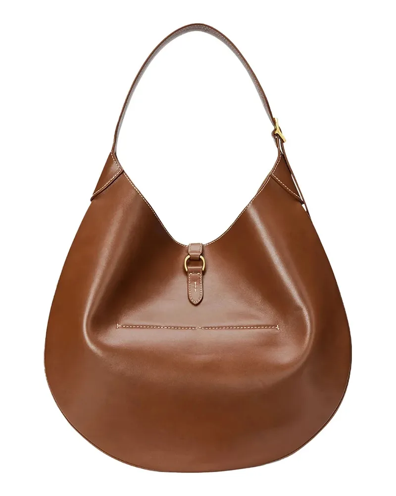 Ralph Lauren Polo ID Shoulder Bag — Brown Brown