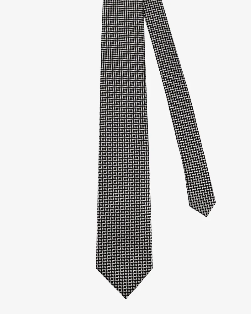 Tom Ford Men's Tie Black Silk Ties & Bow Black