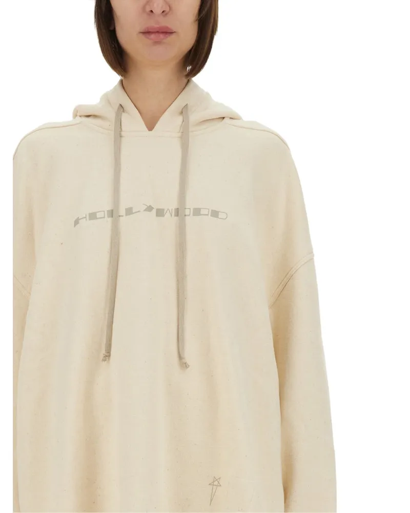 DRKSHDW by Rick Owens Peter Sweatshirt — White White