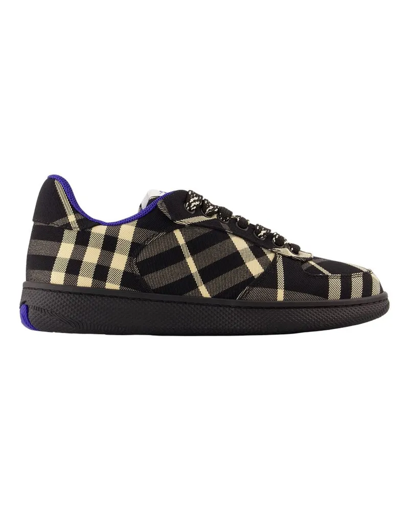 Burberry Women's Terrace Sneaker Black Synthetic Black