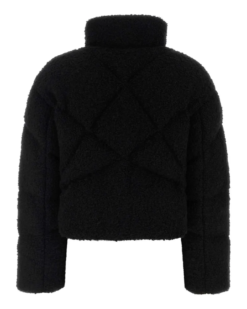 KHRISJOY Women's Black Teddy Daisy Down Jacket Piumini Black