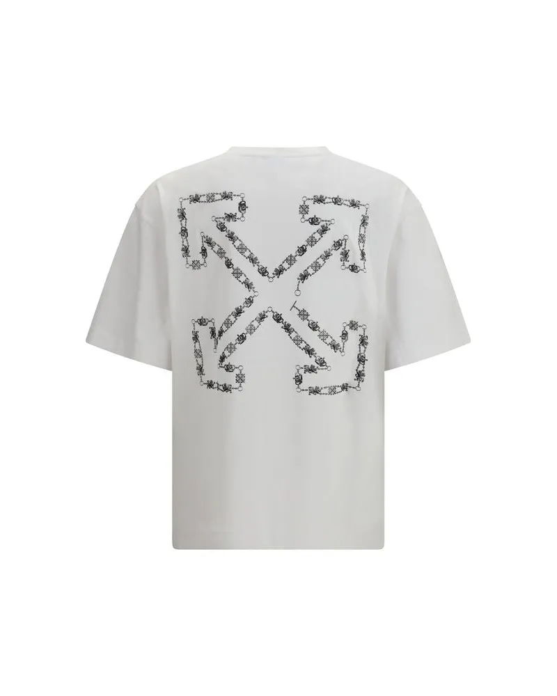 OFF-WHITE Men White Cotton Sportswear Clothing White