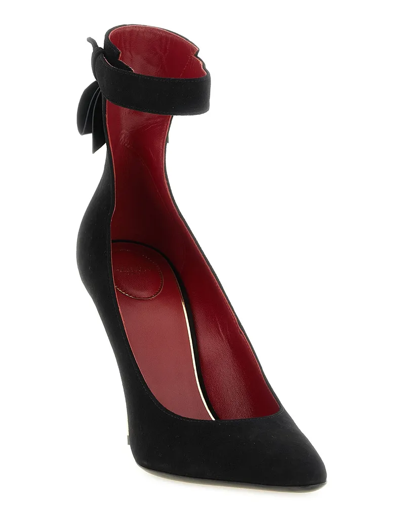 Valentino Garavani Fatale Pumps — Black Black