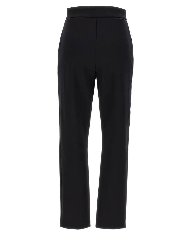 Max Mara Women's Black Polyamide Casual Pants Black