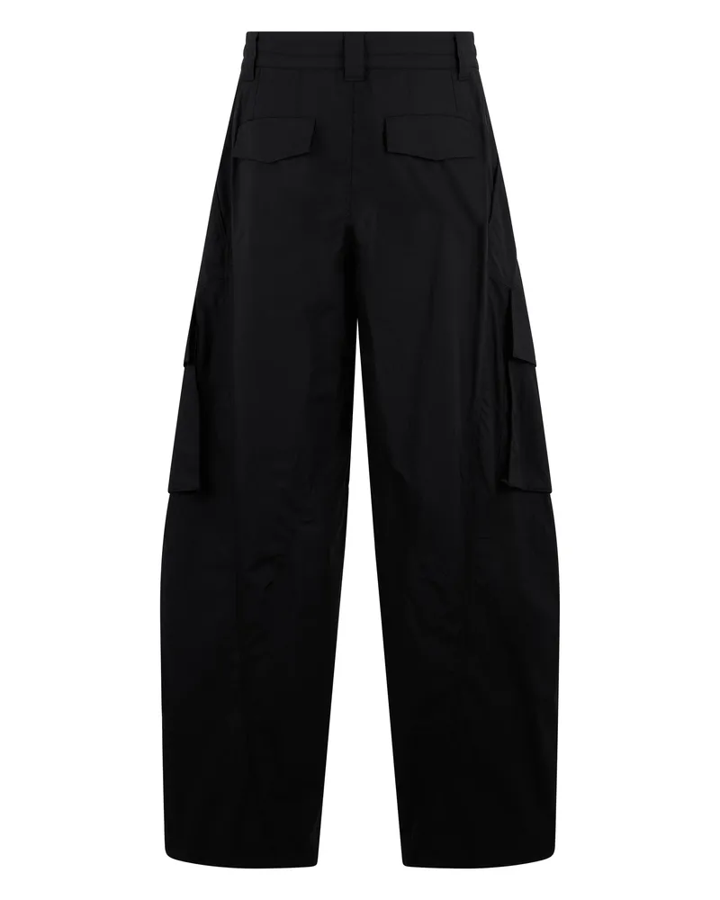 Dolce & Gabbana Men's Cargo Trousers Cotton Black Black