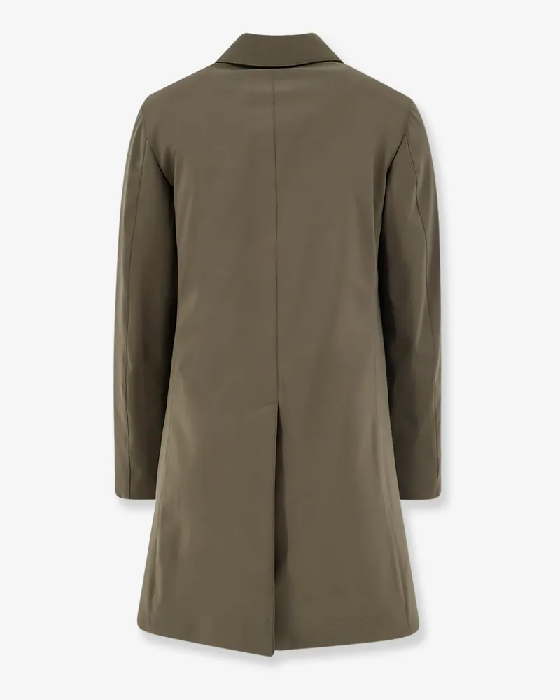 ASPESI Men's Coat Perfetto Waterproof Green Polyester Green