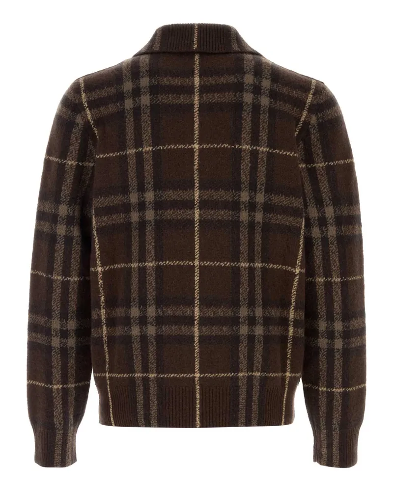Burberry Craig Cld Cardigan — Brown Brown