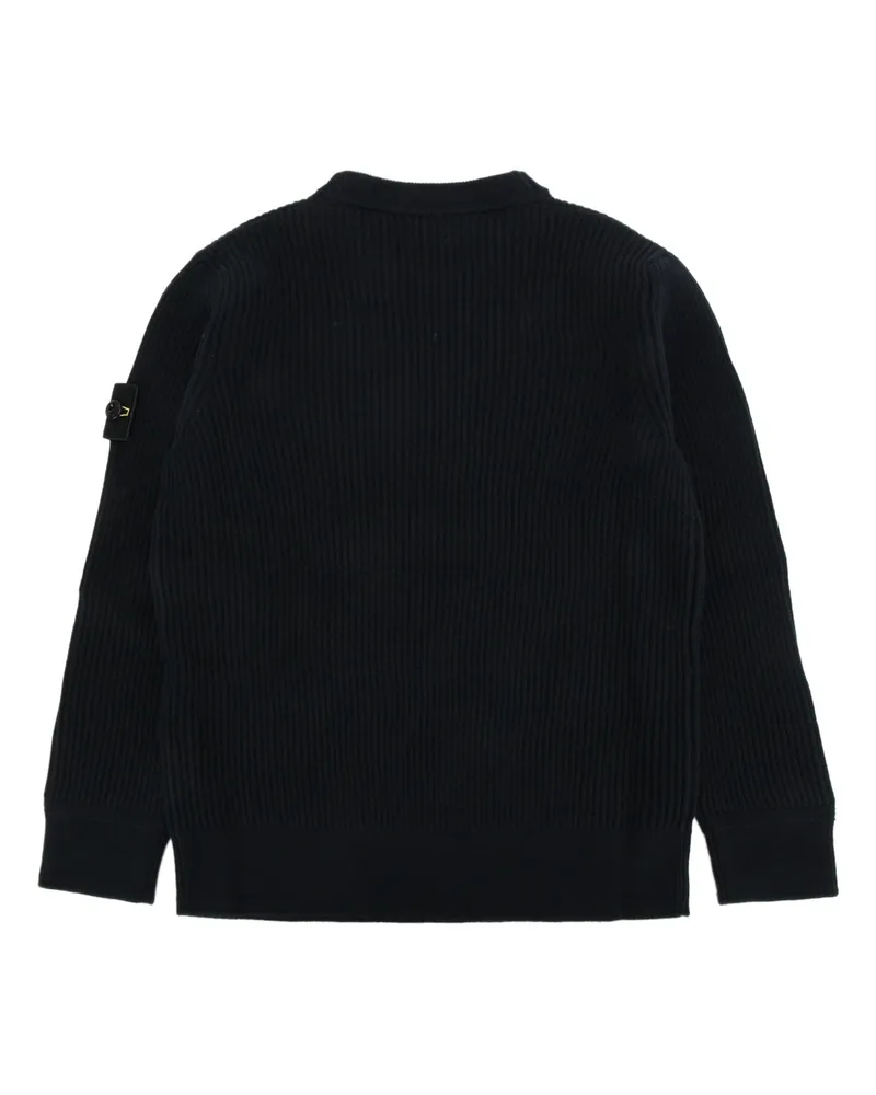 Stone Island Boys' Crew Neck Navyblue Maglieria Sweater Navy