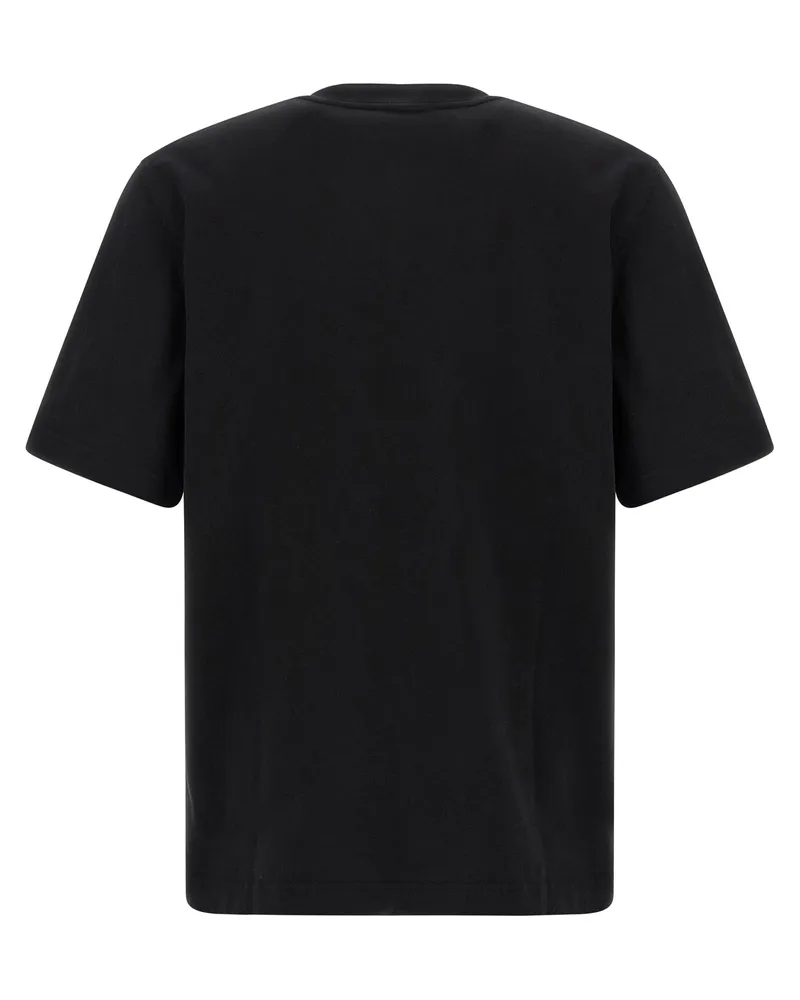 Jacquemus Men's Black Cotton T-Shirt Black