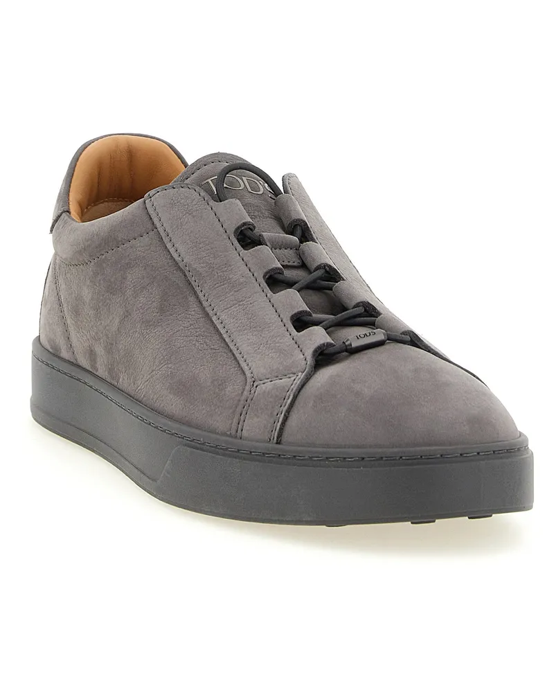 TOD'S Nubuck Sneaker — gray Gray