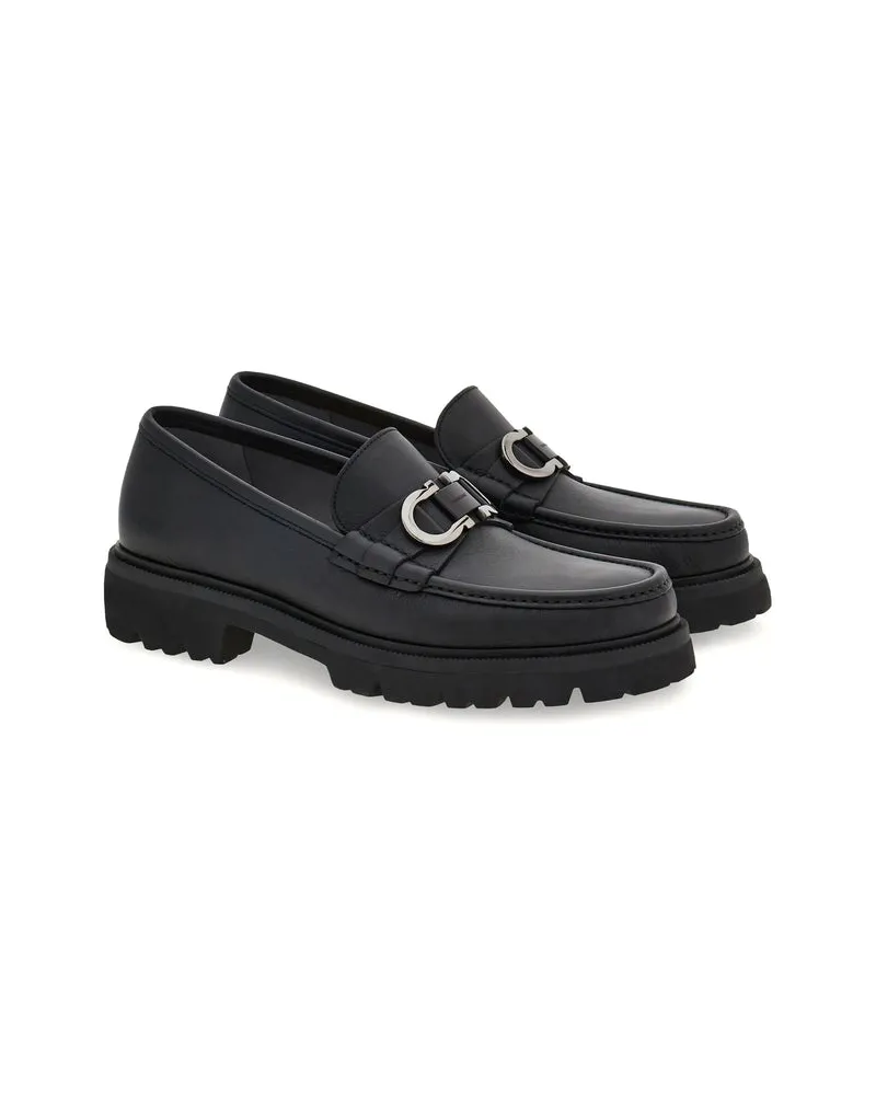 Ferragamo Nero Loafer — Black Black