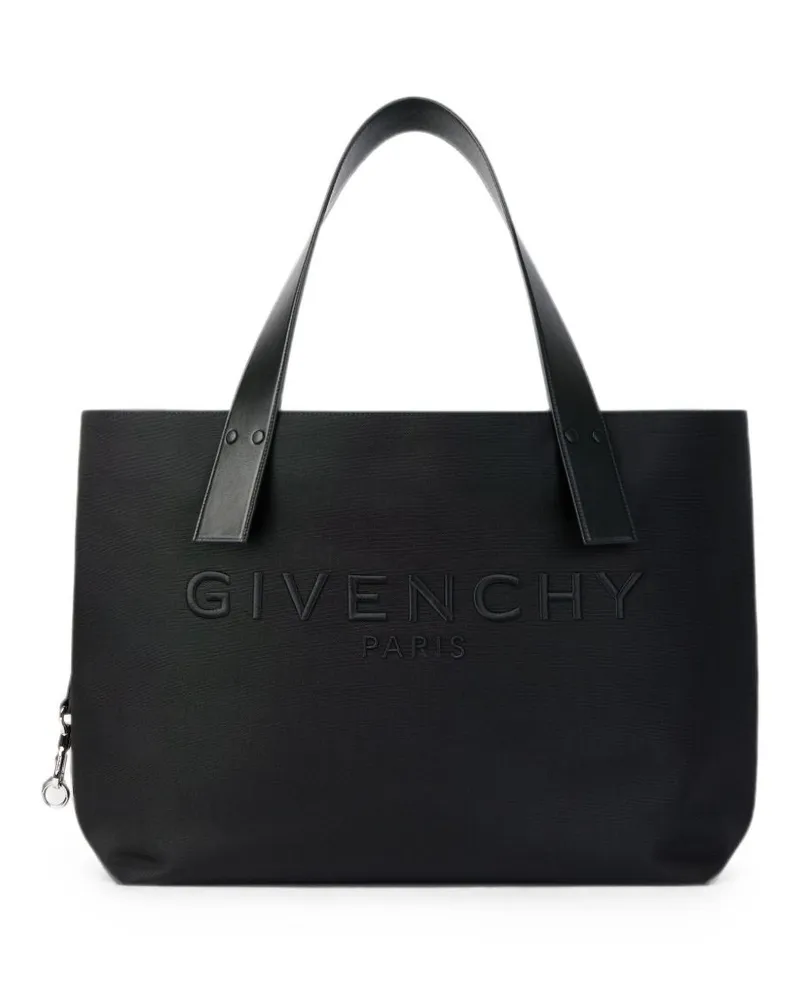 Givenchy Folded Nylon Tote Bag — Black Black