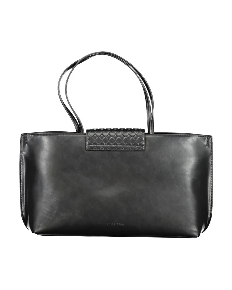 Calvin Klein Synthetic Shoulder Bag — Black Black