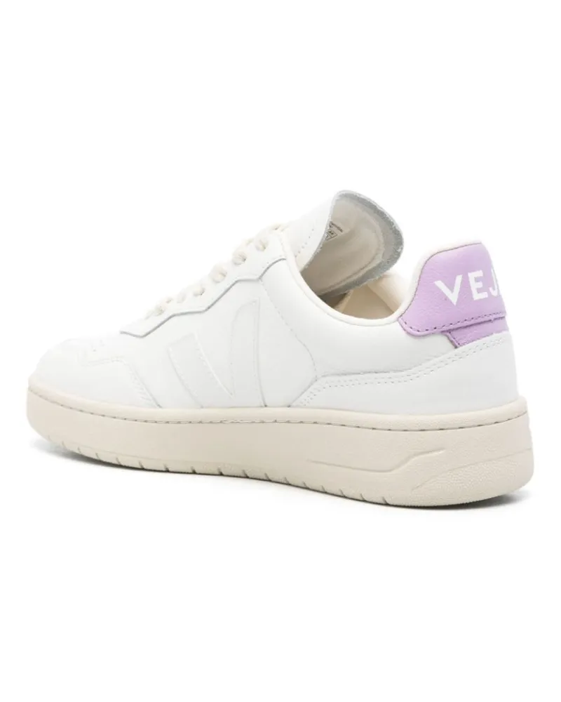 VEJA Women's V-90 O.t. Leather Sneakers White Shoes White