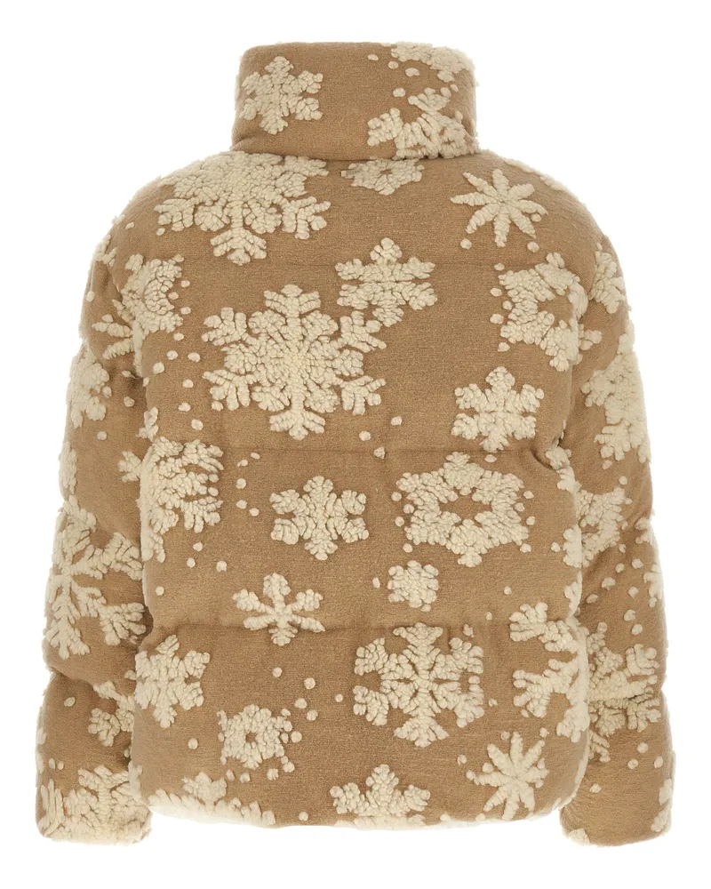 Herno Snowflake Down Jacket — Beige Beige