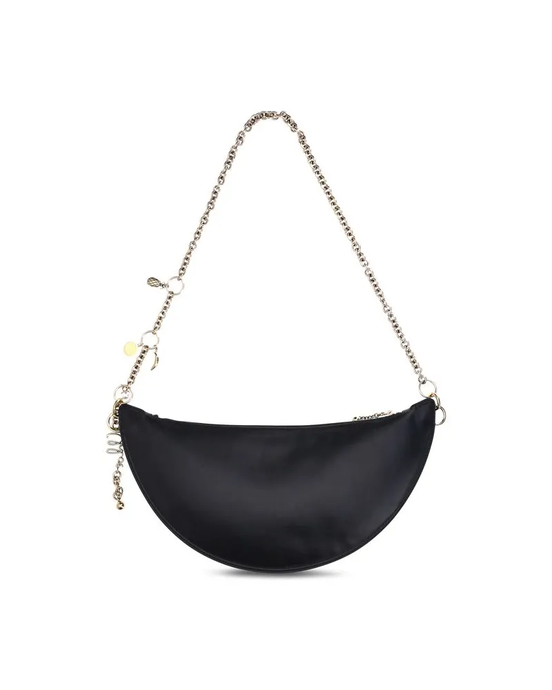 Chloé Women's Black Calf Leather Bos Taurus Shoulder Bag Black