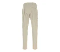 Men's Stretch Cotton Cargo Pants Gray Elastane