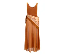 Aster Maxi Dress — Orange