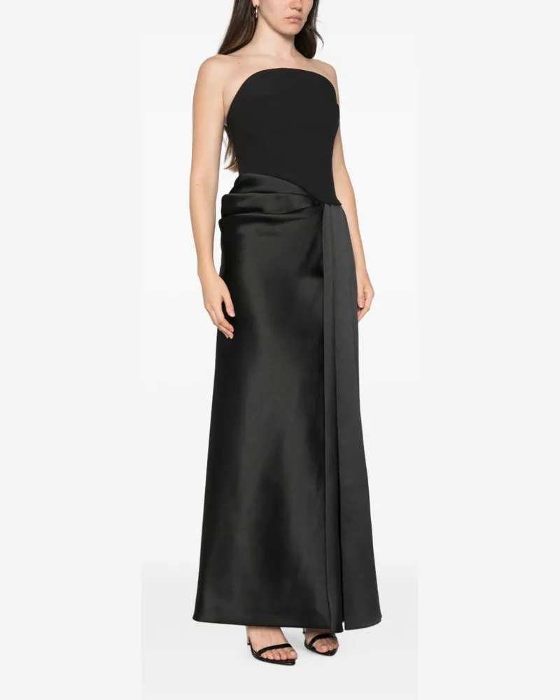 Solace London Seri Dress — Black Black