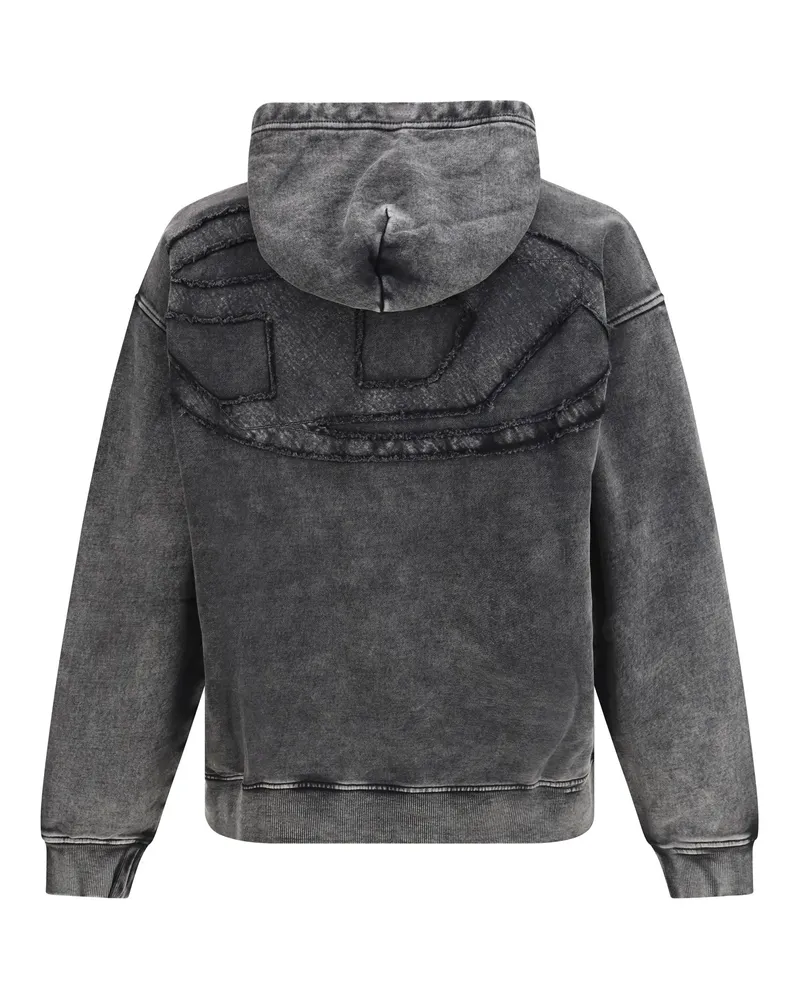 Diesel Hoodie — Gray Gray