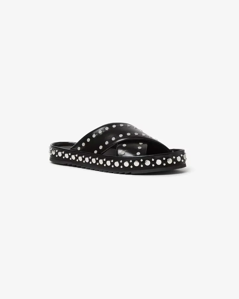 Fendi H26 Slipper — Black Black