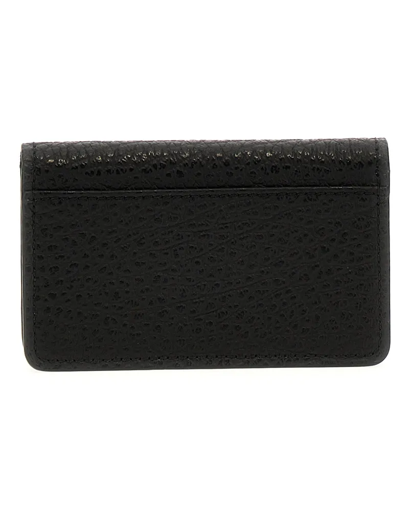 Maison Margiela Unisex Black Calfskin Cardholder Accessory Black