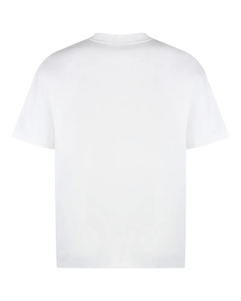 Drôle de Monsieur Men T-Shirt Slogan Classique Optic White Cotton T-Shirts And Polos White