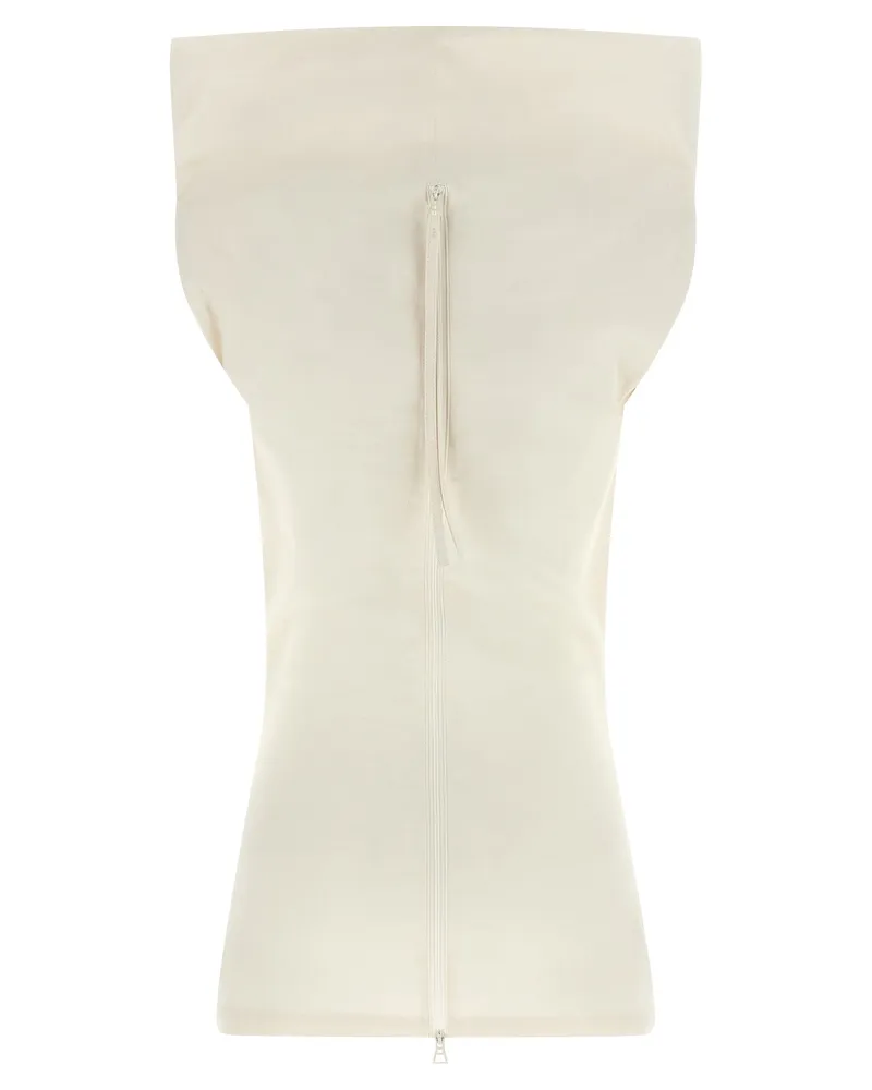 Issey Miyake Allow Blouse — White White