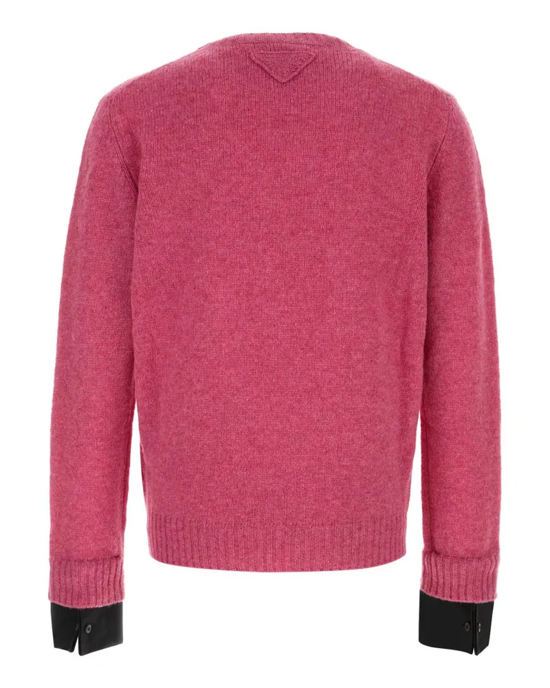 Prada Virgin Wool Sweater — Pink Pink