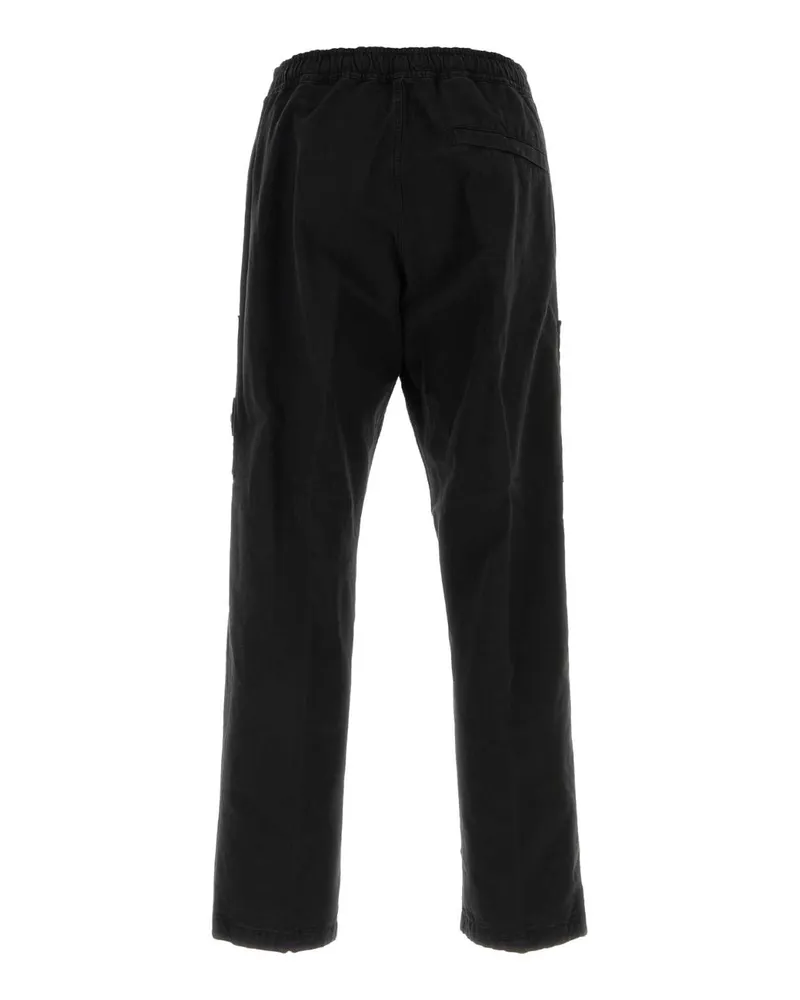 Stone Island Cotton Cargo Cargo Pant — Black Black