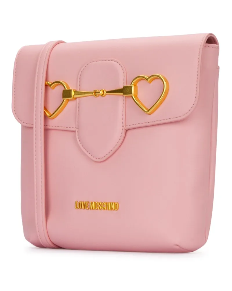 Moschino Women's Borsa 600 Leather Borse A Mano Bag Pink