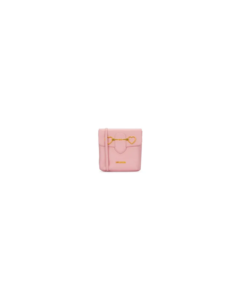 Moschino Women's Borsa 600 Leather Borse A Mano Bag Pink