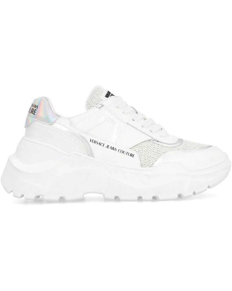 Versace Jeans Women's Speed Track Low-Top Sneakers White Trainers White