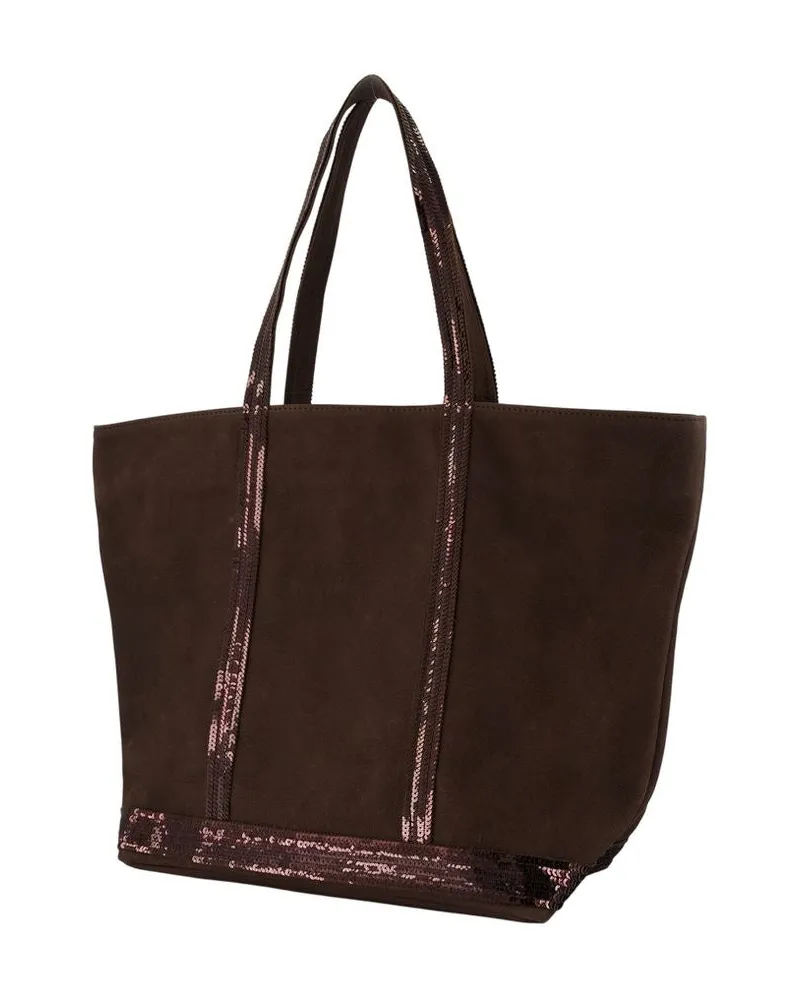 Vanessa Bruno Cabas L Tote Bag — Brown Brown
