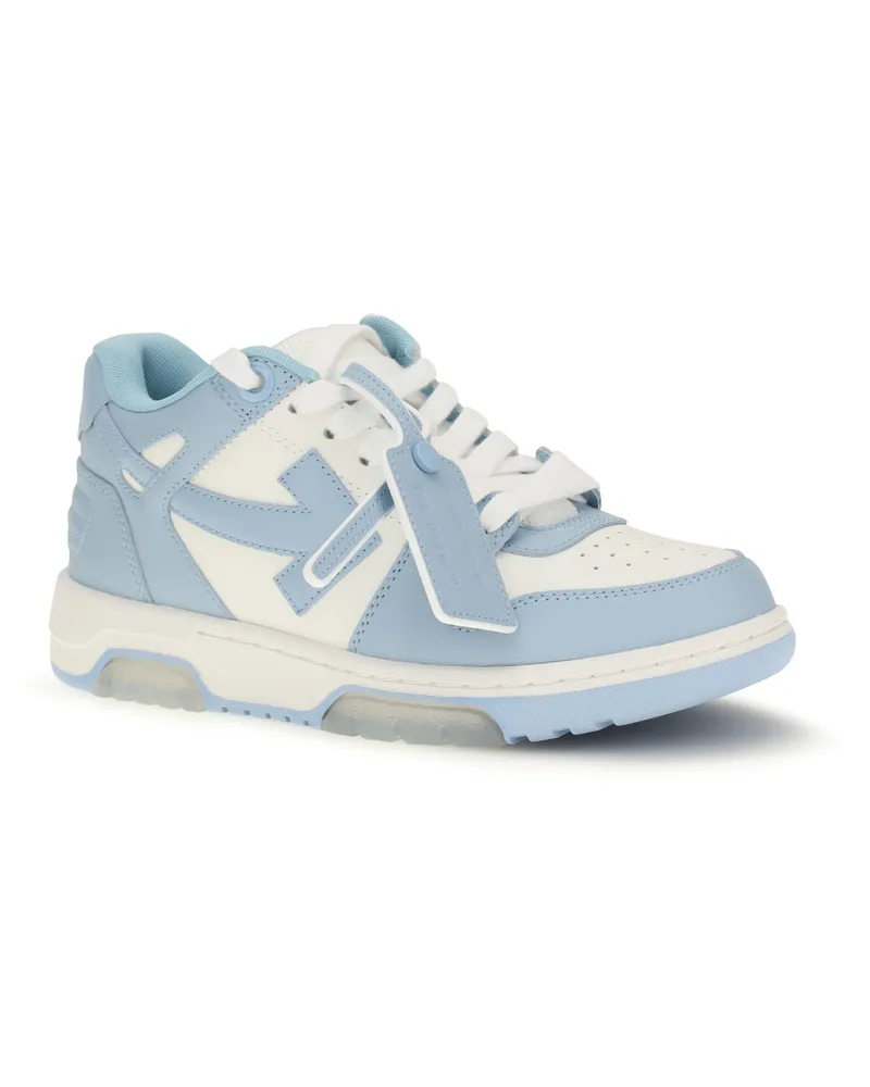 OFF-WHITE Women's Sneakers Out Of Office White-Light Blue Trainers White/light White