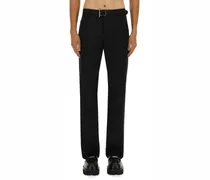 T-Bar Belt Trousers — Black