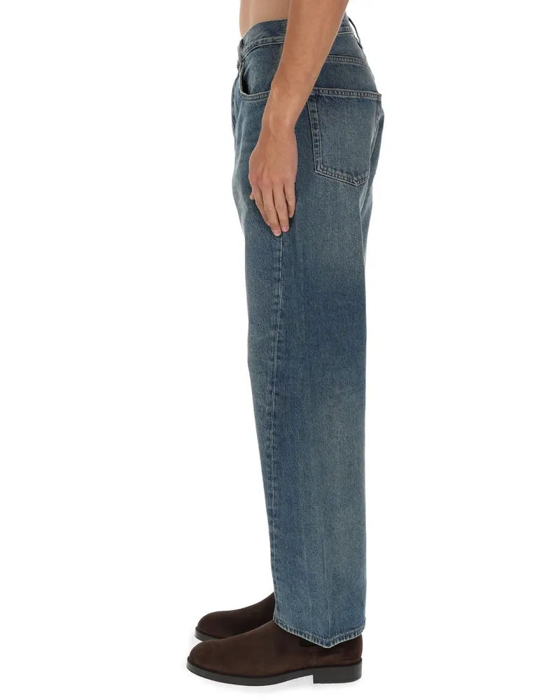 Sunflower Wide Twist Jeans — Blue Blue