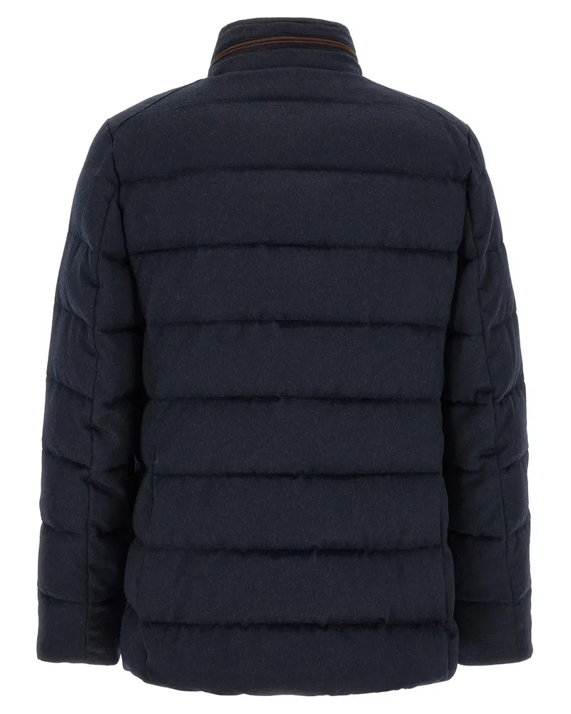 MOORER Down Jacket — Navy Navy