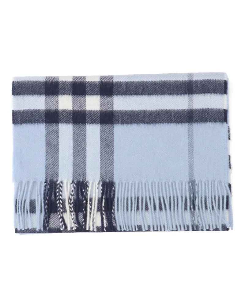 Burberry Women's Scarfs Blue Cashmere Blue