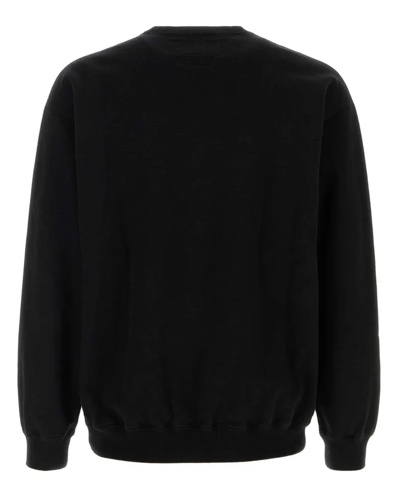 Yohji Yamamoto Men's Black Cotton  X Neighborhood Sweatshirt Exterior: Felpe Black