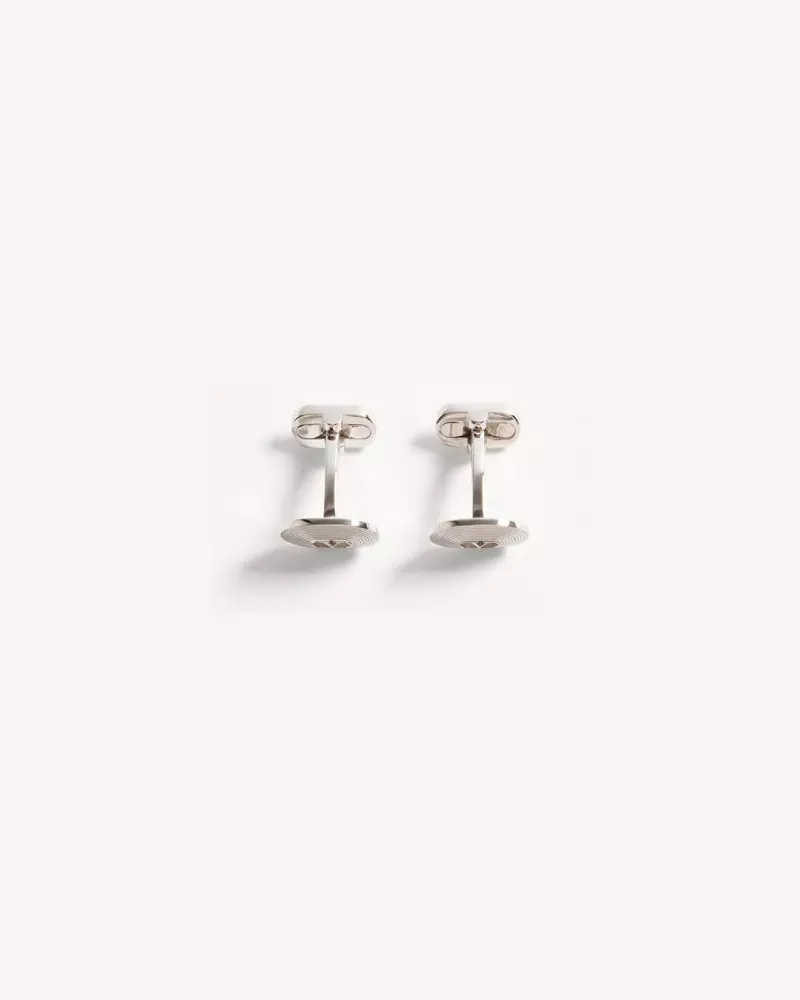Valentino Garavani Val Button Cufflinks — Silver Silver