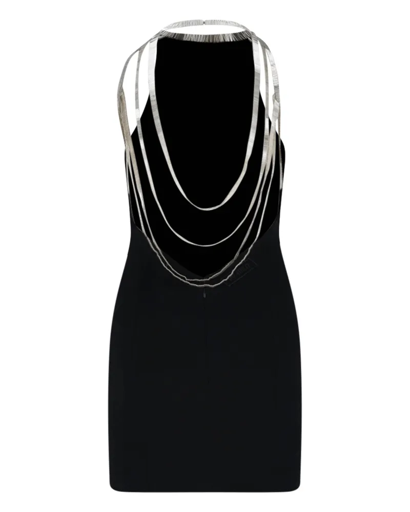 ATTICO Women's Dresses Black Viscose Black